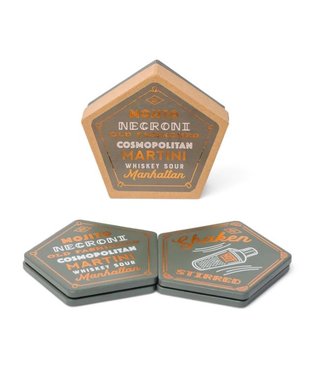 Cocktail Coasters - Set of 4