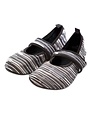 Calla Products LLC Futsole Black & White Sporty Stripes Medium