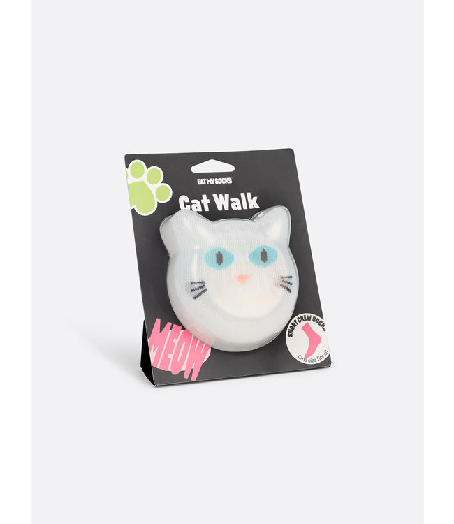 Cat Walk White Socks