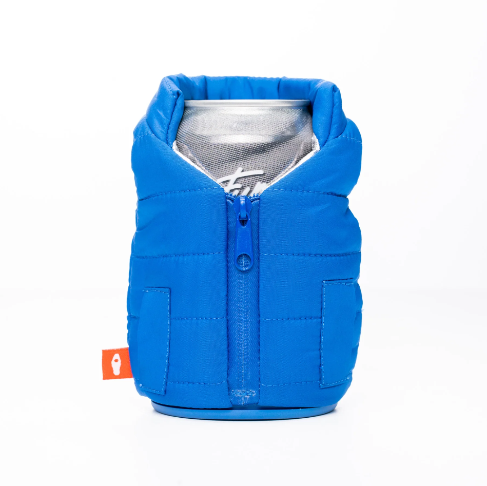 Puffy blue vest Clearance