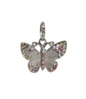 #32 | Charm - Butterfly - Tourmaline - S.S.
