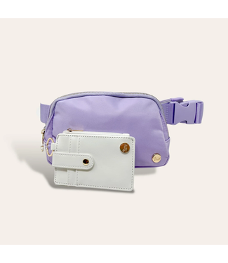 Luxe Lilac Belt Bag & Wallet Set