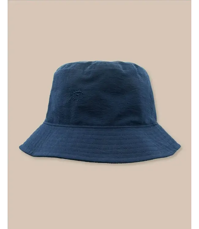 M Sun Washed Seersucker Bucket Hat