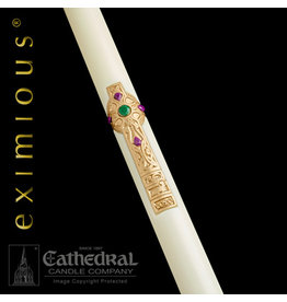 Eximious Cross of Erin Paschal Candle