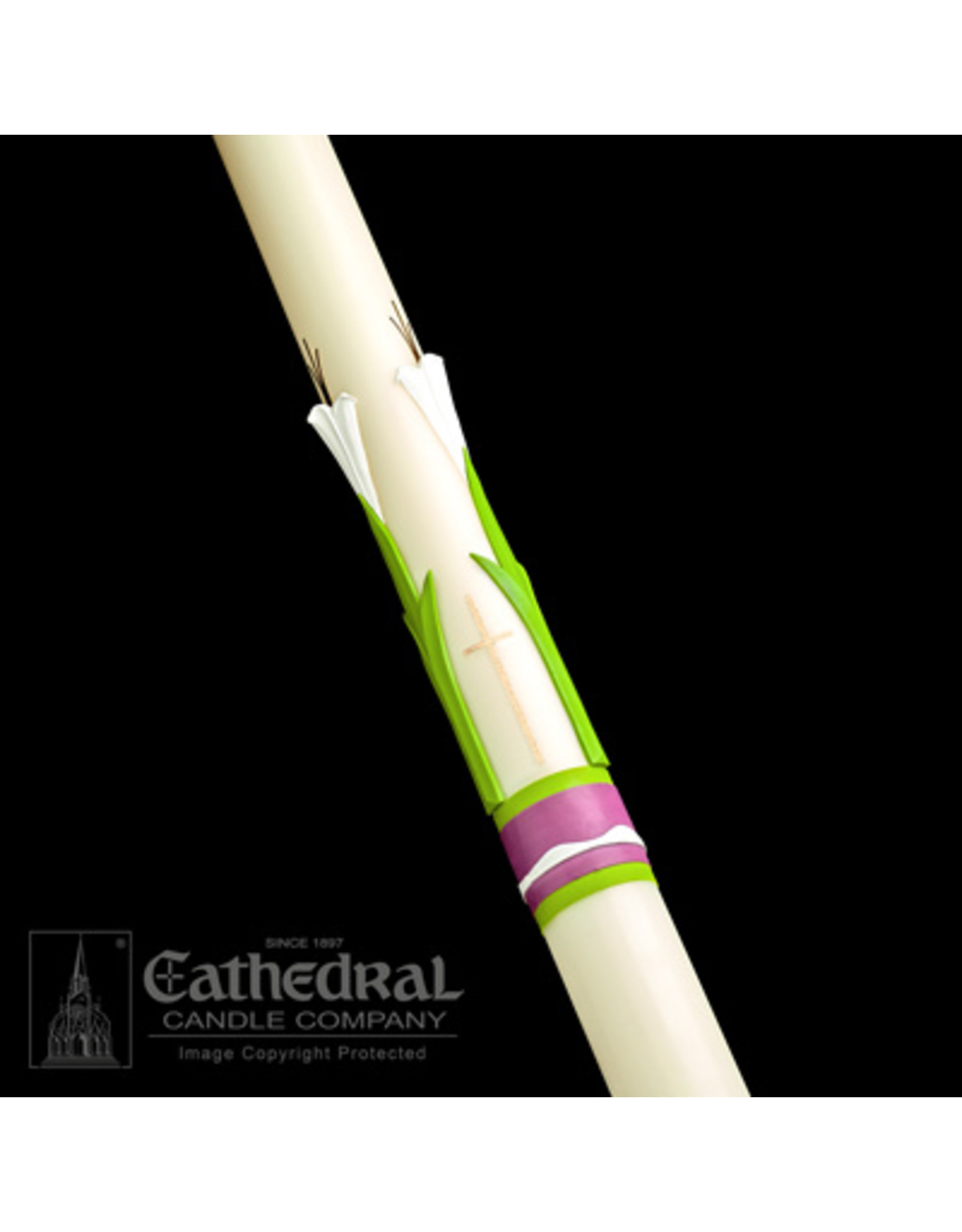 Cathedral Candle Easter Glory Paschal Candle