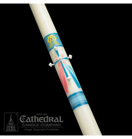 Cathedral Candle Divine Mercy Paschal Candle