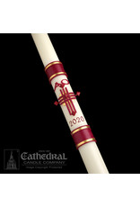 Cathedral Candle Crux Trinitas Paschal Candle