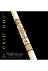 Cathedral Candle Luke 24 Paschal Candle