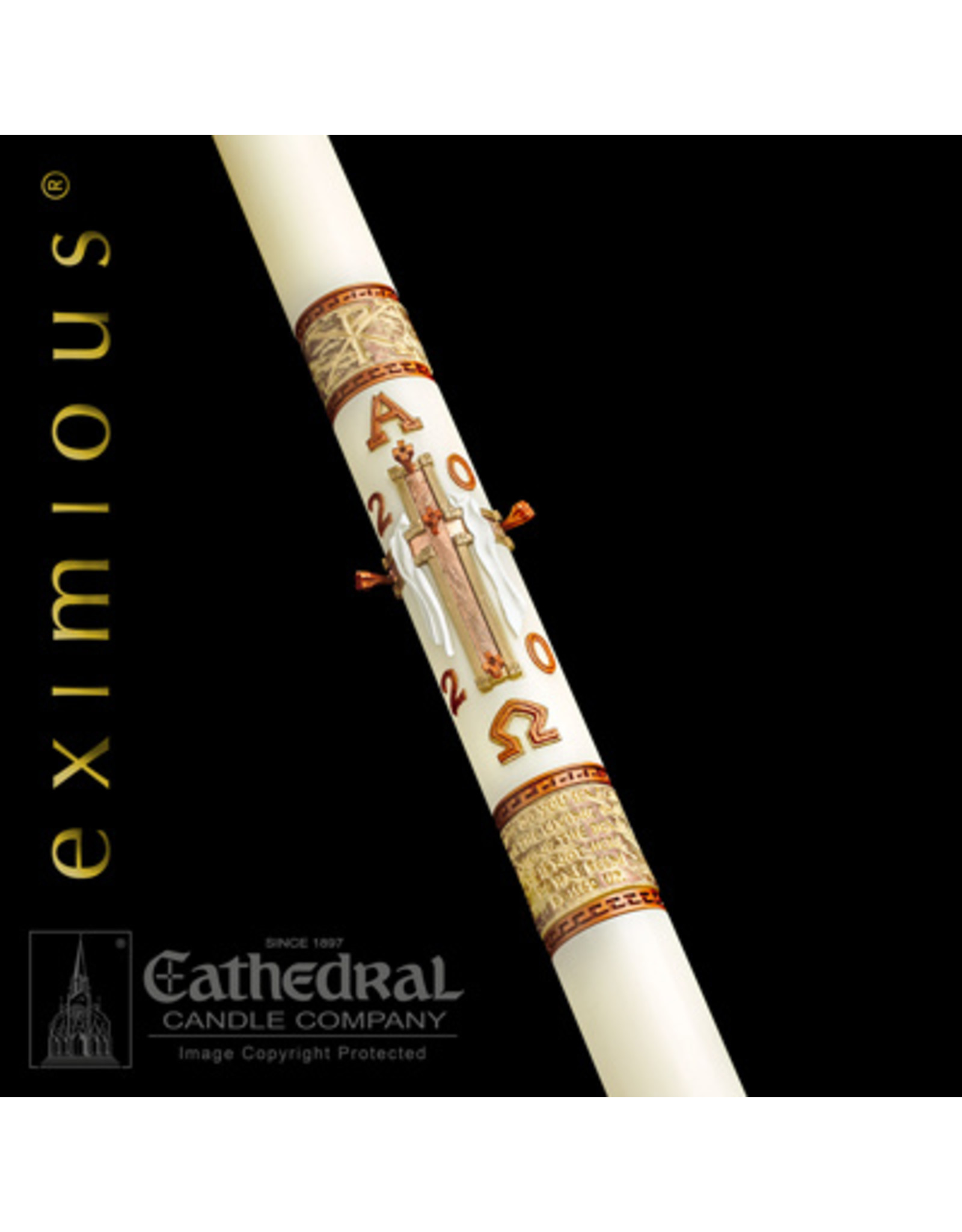 Eximious Luke 24 Paschal Candle