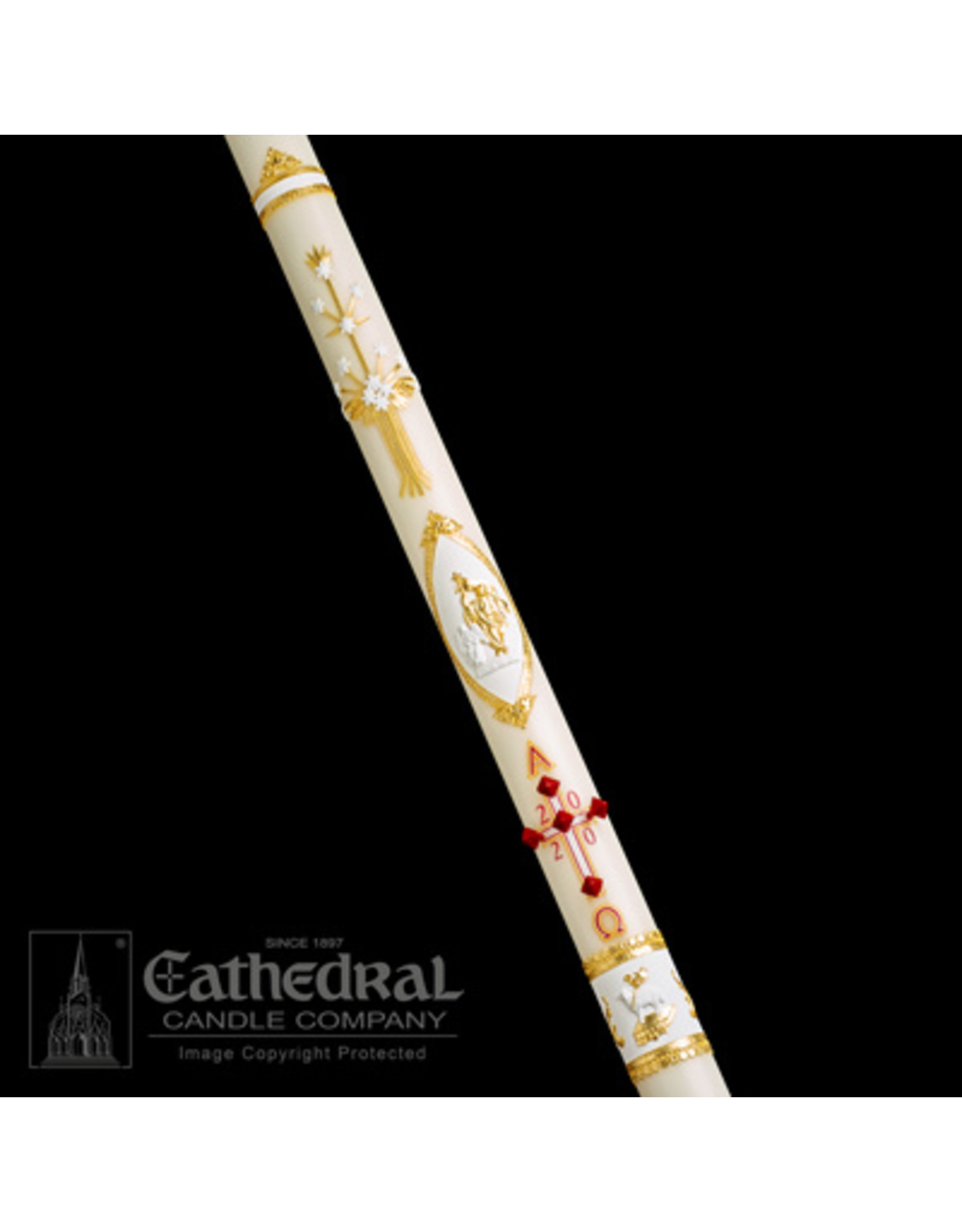 Bliss Ornamented Paschal Candle