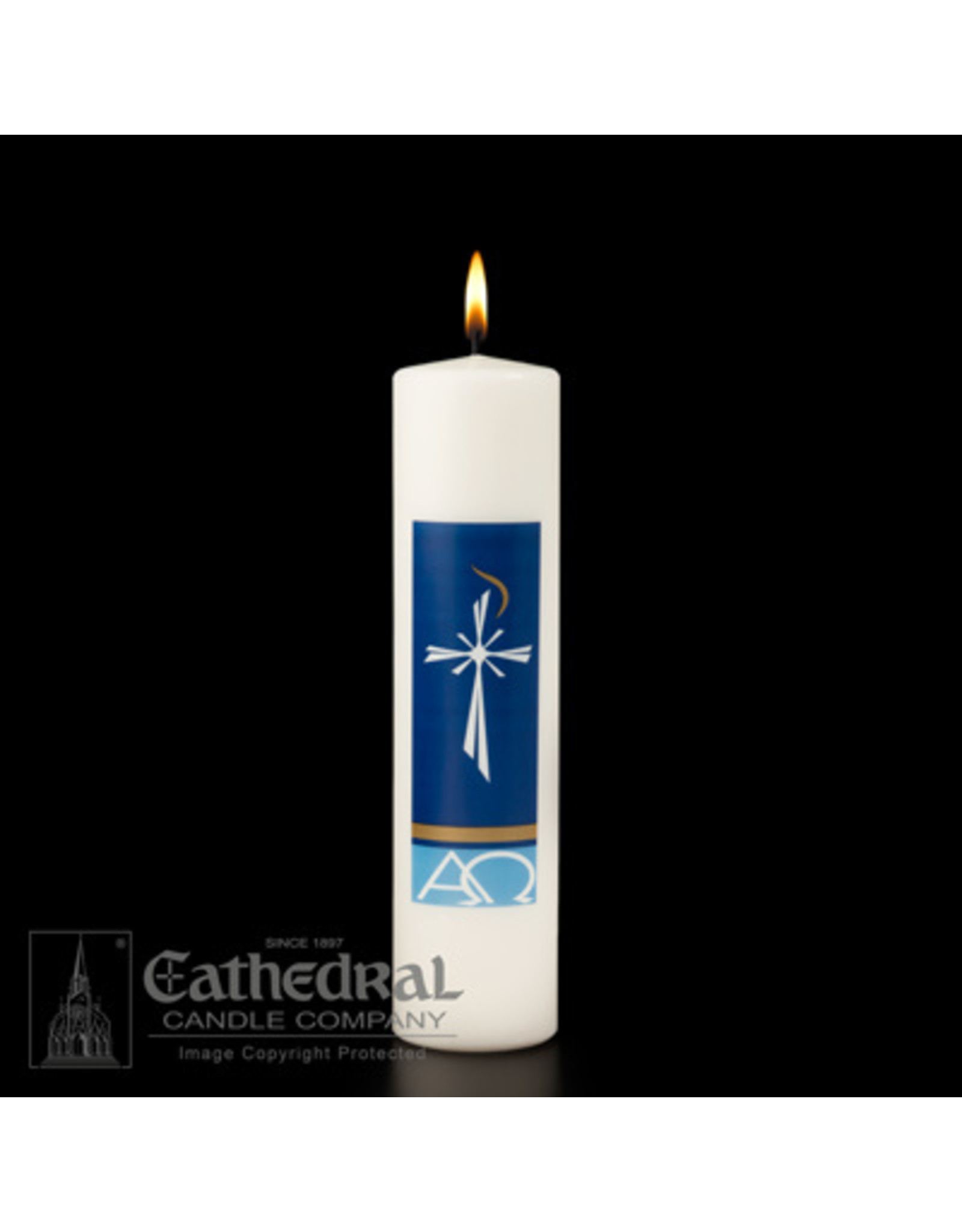 Cathedral Candle Christ Candle - Radiance 3x12