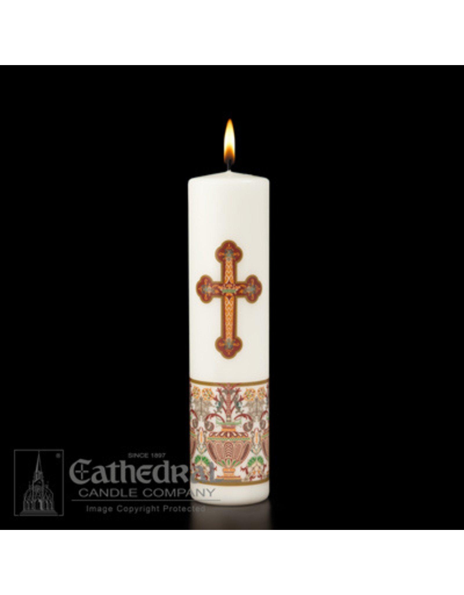 Cathedral Candle Christ Candle - Investiture 3x12