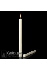 Cathedral Candle 51% Beeswax Altar Candles 1.5"x26" PE (2)