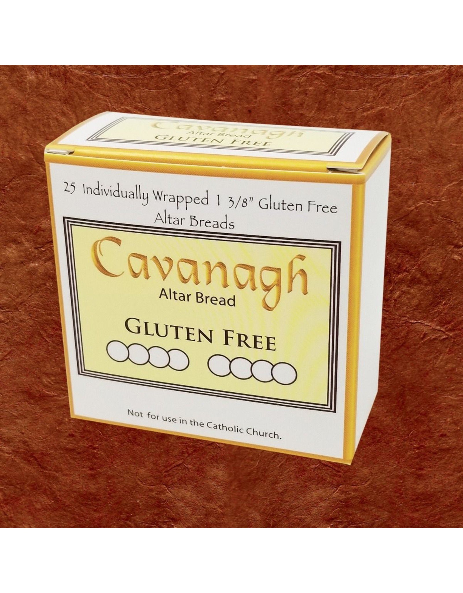 Cavanagh Gluten Free Hosts (Box of 25 Individually Wrapped)