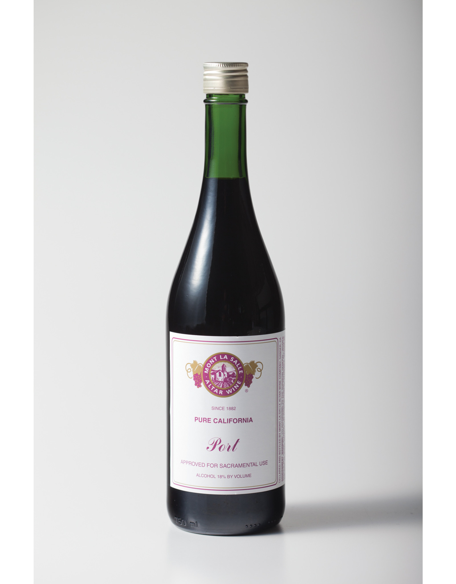 Napa Valley (Mont La Salle) $114.90 Port Bottles CANNOT BE SOLD ONLINE, CALL TO ORDER Port (12 750-ml Bottles) Wine