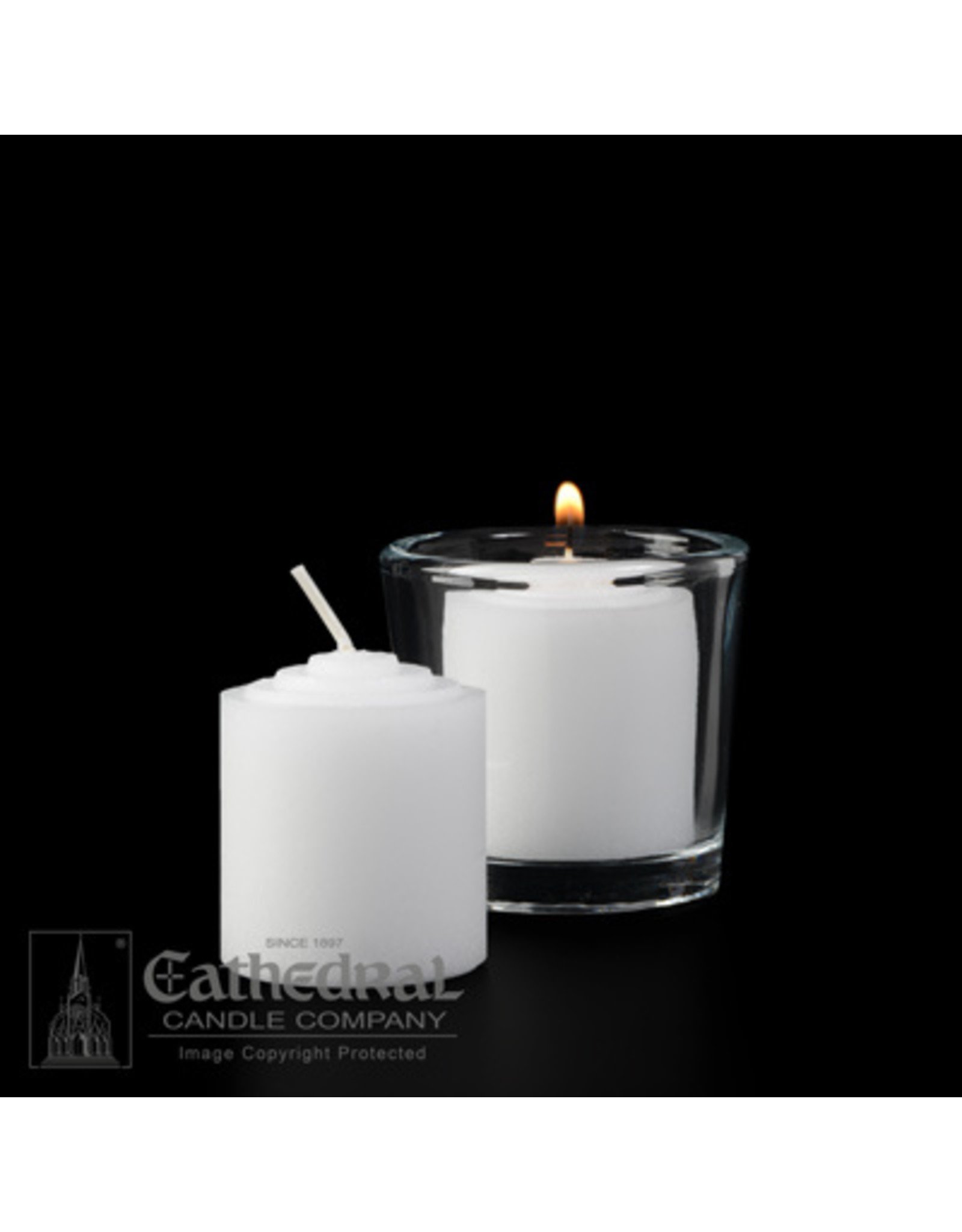 Cathedral Candle 10-Hour Votive Candles (Box of 72)