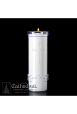 Cathedral Candle 7-Day Plastic Divine Presence Candle (Each)