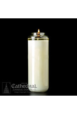 Cathedral Candle 8-Day 100% Beeswax Glass Candle (Each)