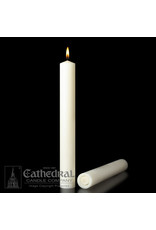 Cathedral Candle 51% Beeswax Altar Candles 3"x12" APE (2)