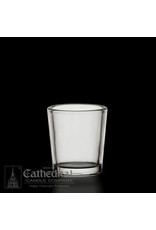 Cathedral Candle Votive Light Glasses - Crystal, 15 Hour (12)