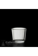 Cathedral Candle Votive Light Glasses - Crystal, 2-10 Hour (12)