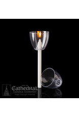 Cathedral Candle Plastic Cup Drip Protectors (100)