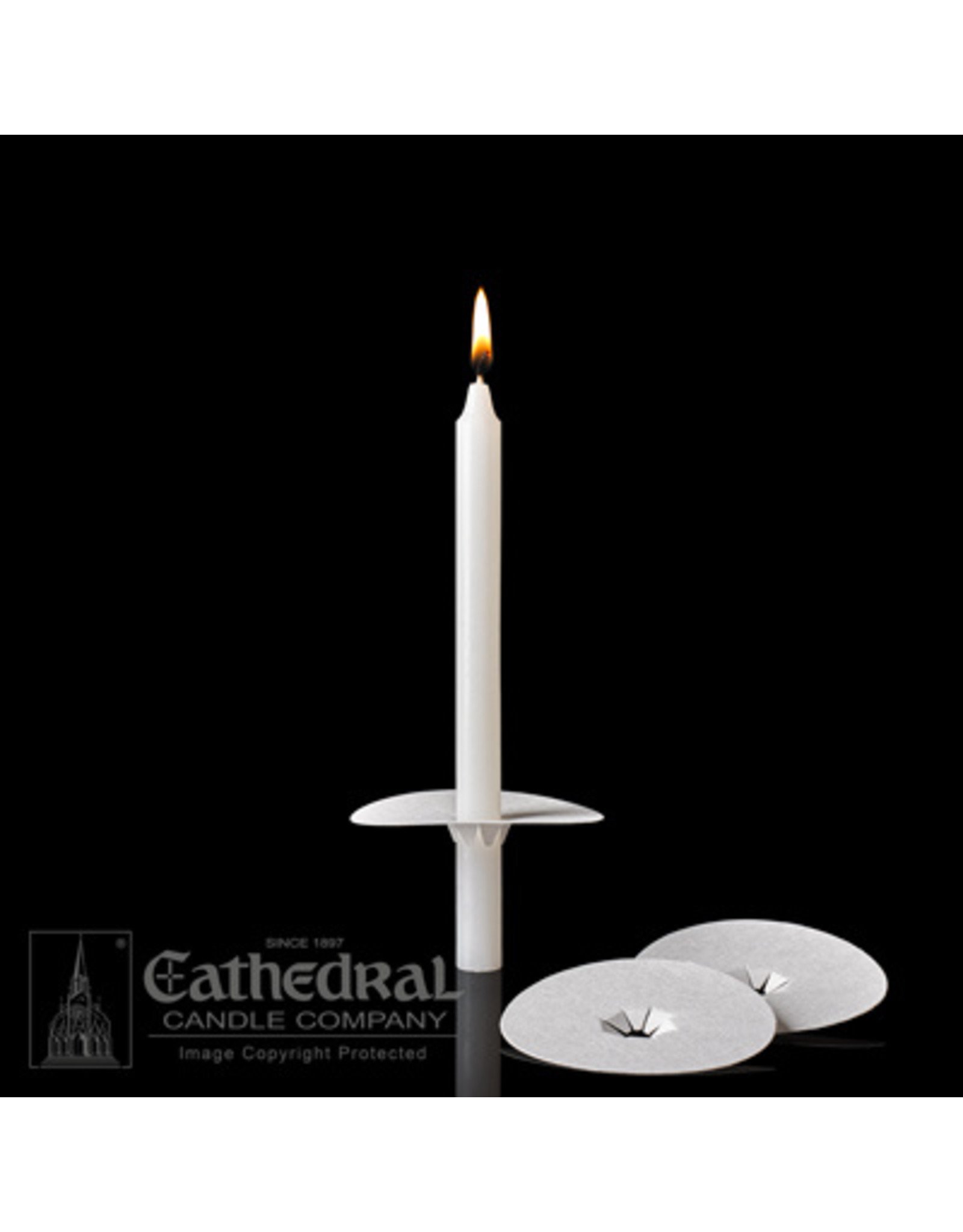Cathedral Candle Paper Drip Protectors (125)