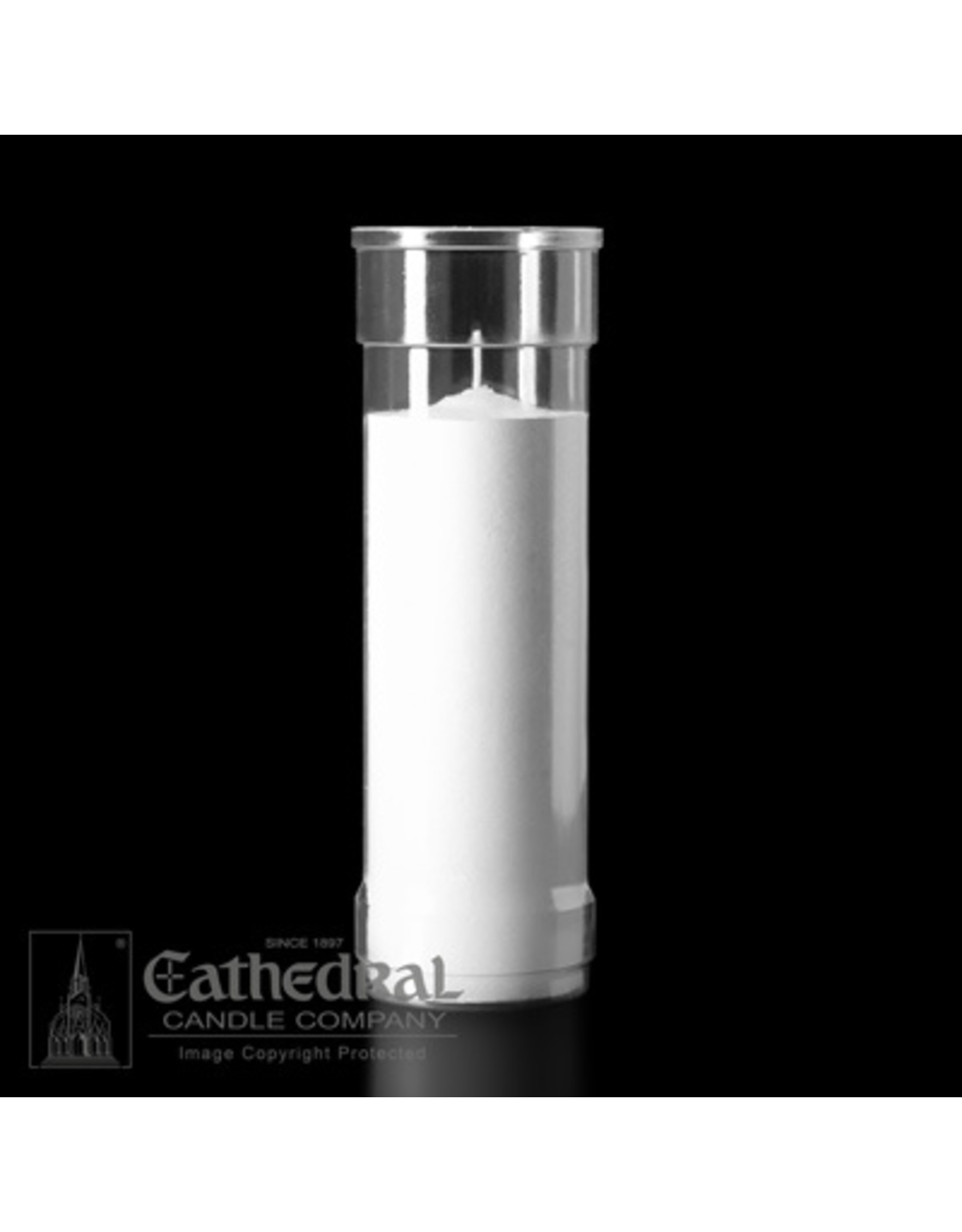 Cathedral Candle 5-Day Plastic Inserta-Lite Candles (24)