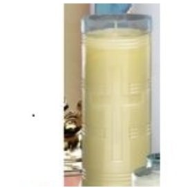 14-Day Plastic Candle - 51% Beeswax (Each)