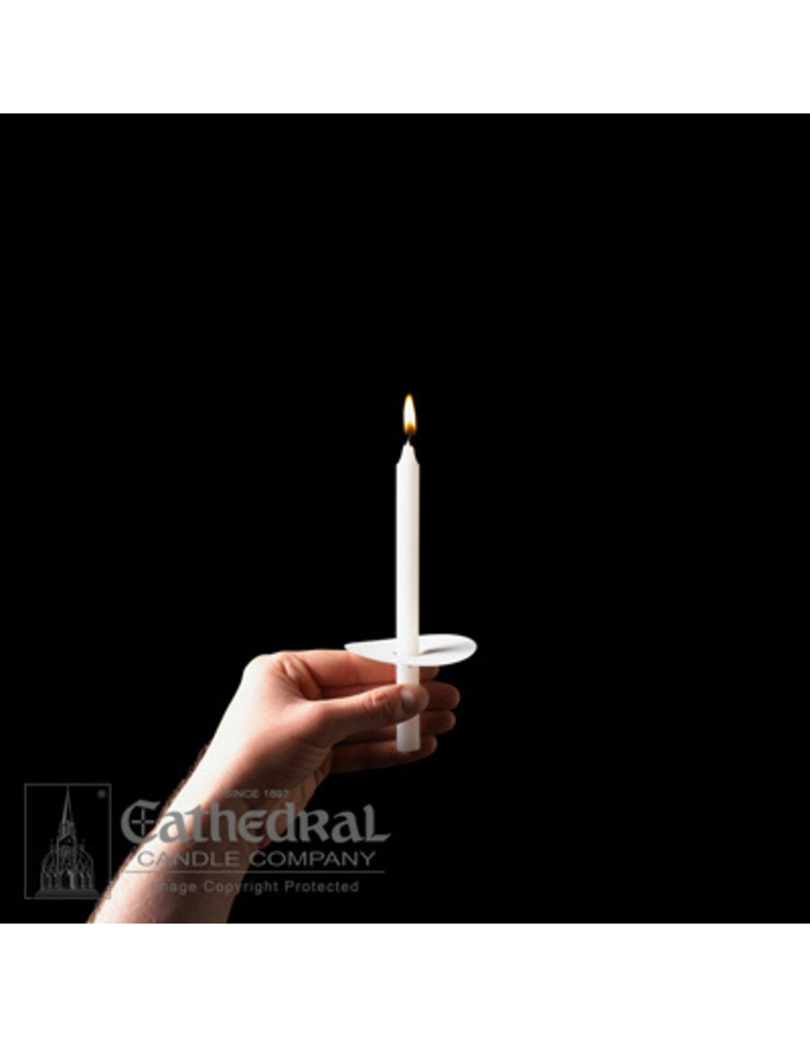 Cathedral Candle Congregational Candle  7" (each)