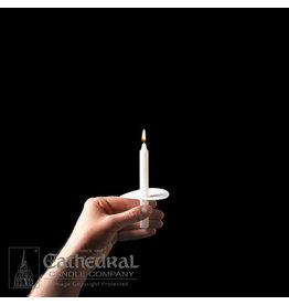 Congregational Candles 5.25" w/Paper Drip Protectors (100) 24's