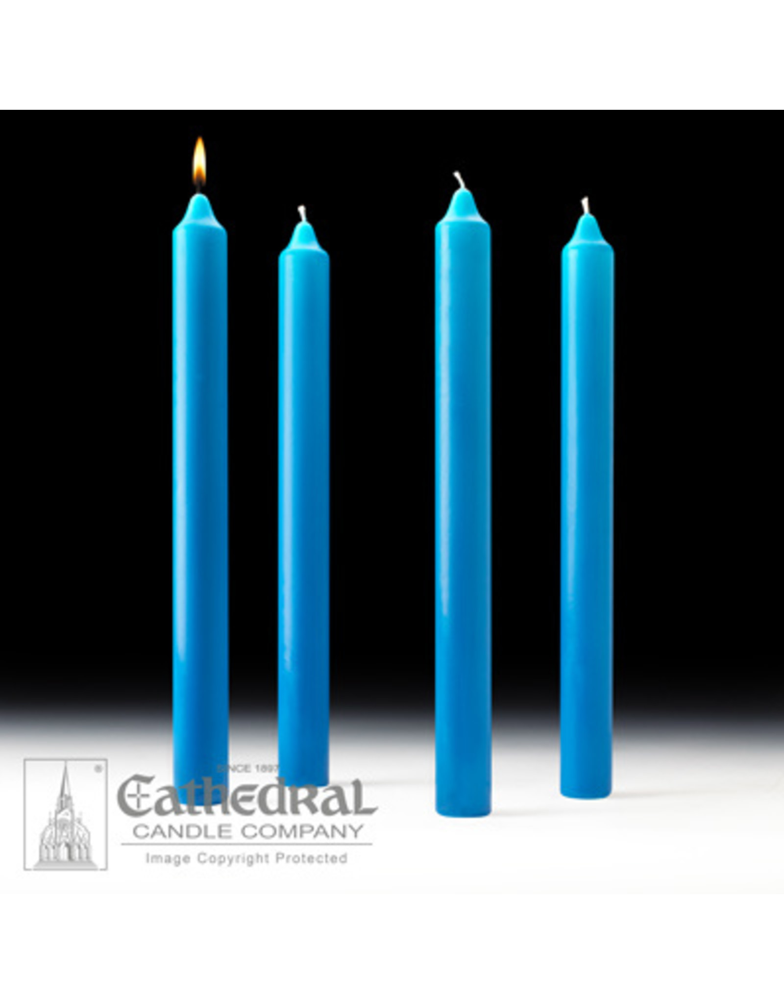 Advent Candles 1.5x16 (4 Blue)