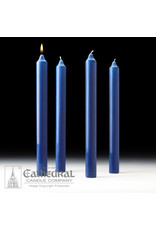 Cathedral Candle Advent Candles 1.5x16 (4 Sarum Blue)