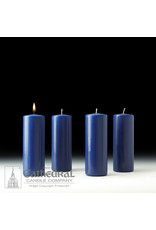 Cathedral Candle Advent Candles 3x8 (4 Sarum Blue)