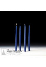 Cathedral Candle Advent Taper Candles - 12" (Blue) (Box of 4)