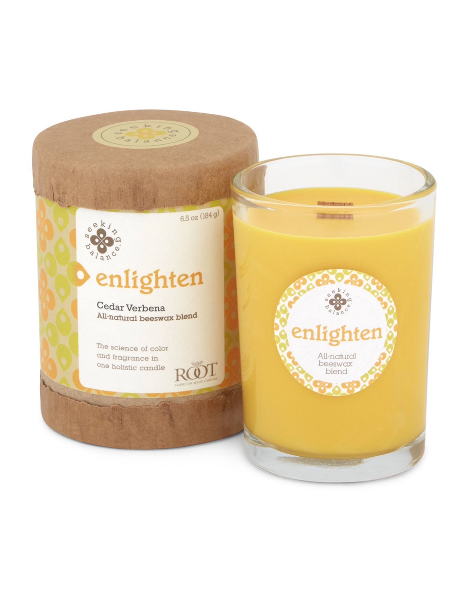 Root Root Candle - Enlighten (Cedar Verbena)