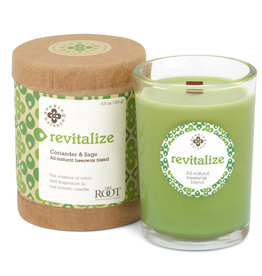 Root Candle - Revitalize Coriander & Sage