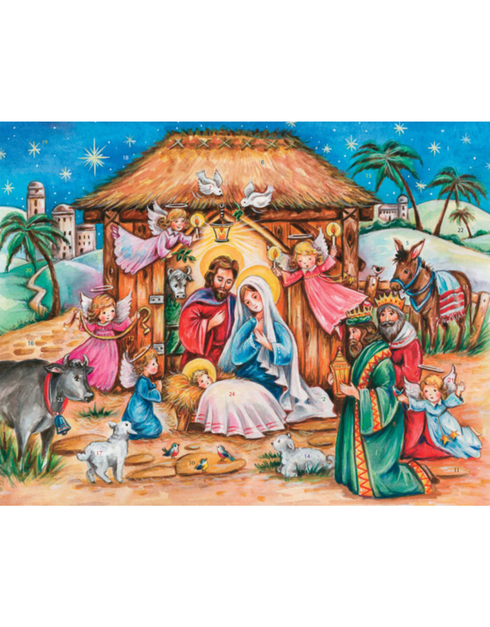 Vermont Christmas Company Large Advent Calendar - Heavenly Son