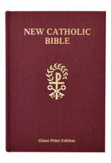 Catholic Book Publishing NCB (New Catholic Bible), Giant Print - Burgundy Hardcover
