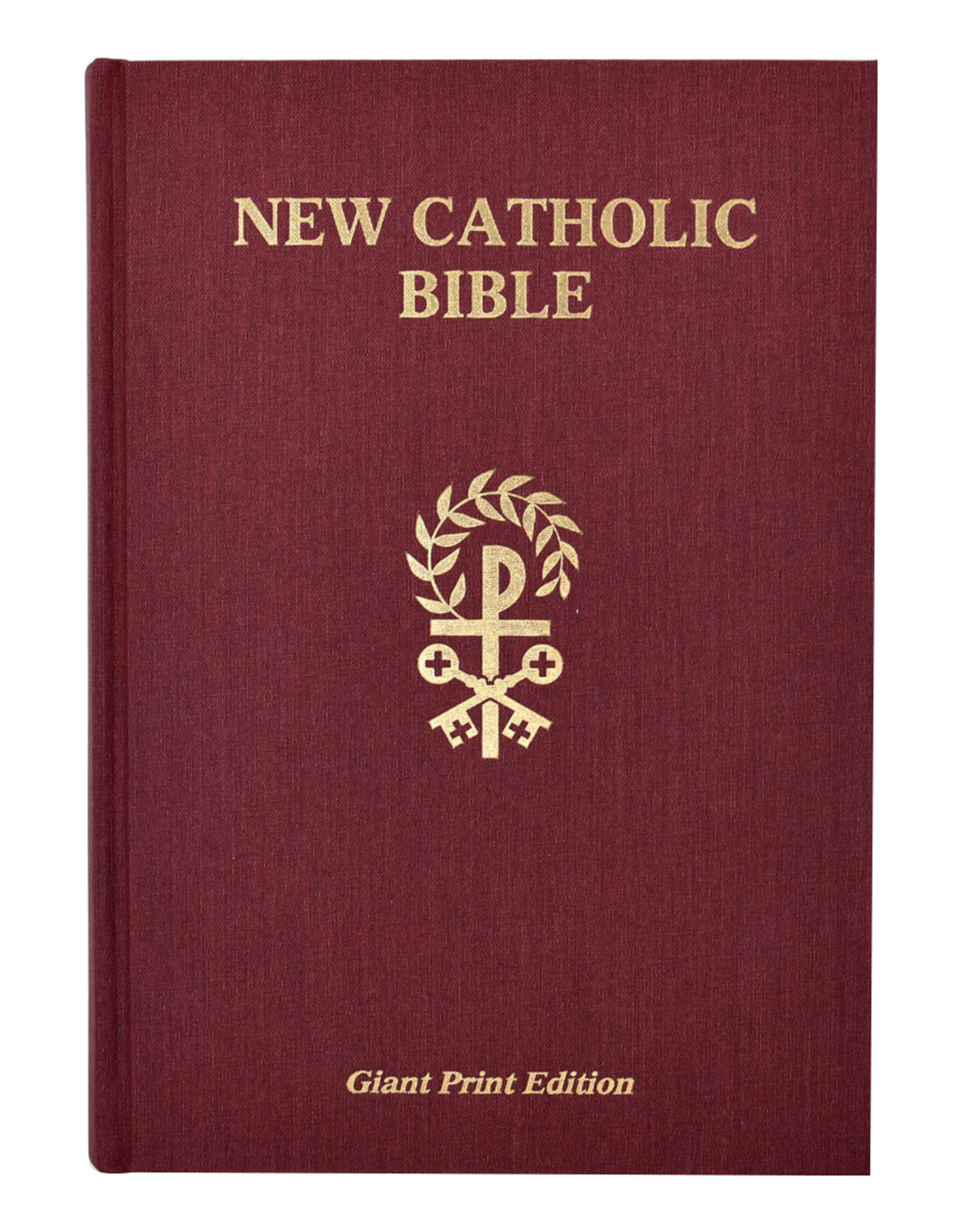 Catholic Book Publishing NCB (New Catholic Bible), Giant Print - Burgundy Hardcover