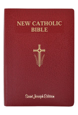 Catholic Book Publishing St. Joseph New Catholic Bible (Giant Print) Red Imitation Leather