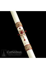 Cathedral Candle Sacred Heart Paschal Candle