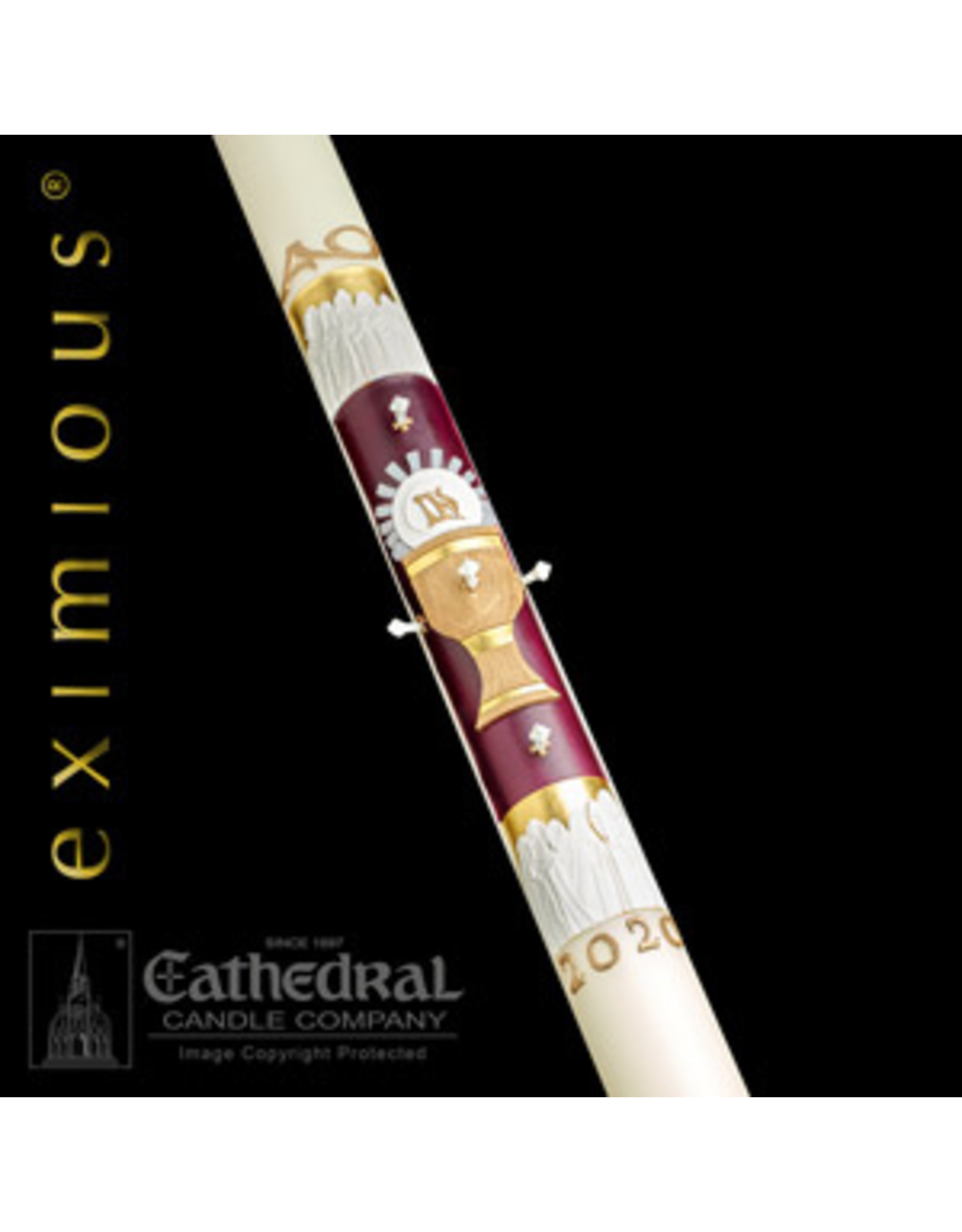 Cathedral Candle Twelve Apostles Paschal Candle