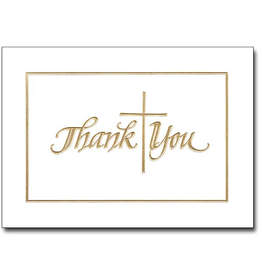 Altar + Home Boxed Cards Thank You Gold Embossed (12)