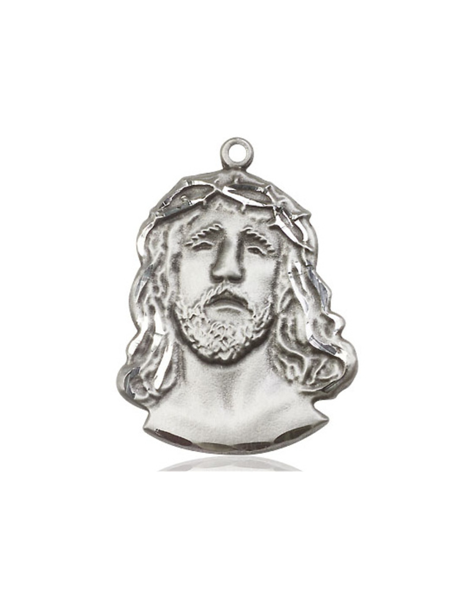 Ecce Homo Medal, Large, Sterling Silver