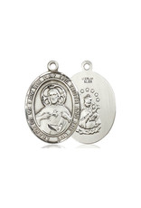 Bliss Scapular Medal, Sterling Silver