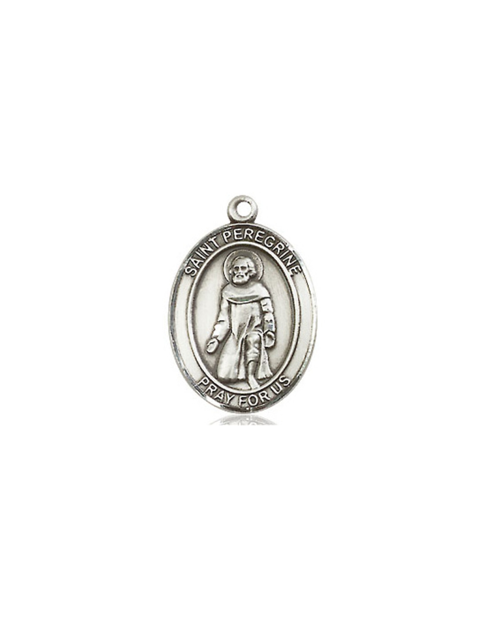 Bliss St. Peregrine Medal, Sterling Silver