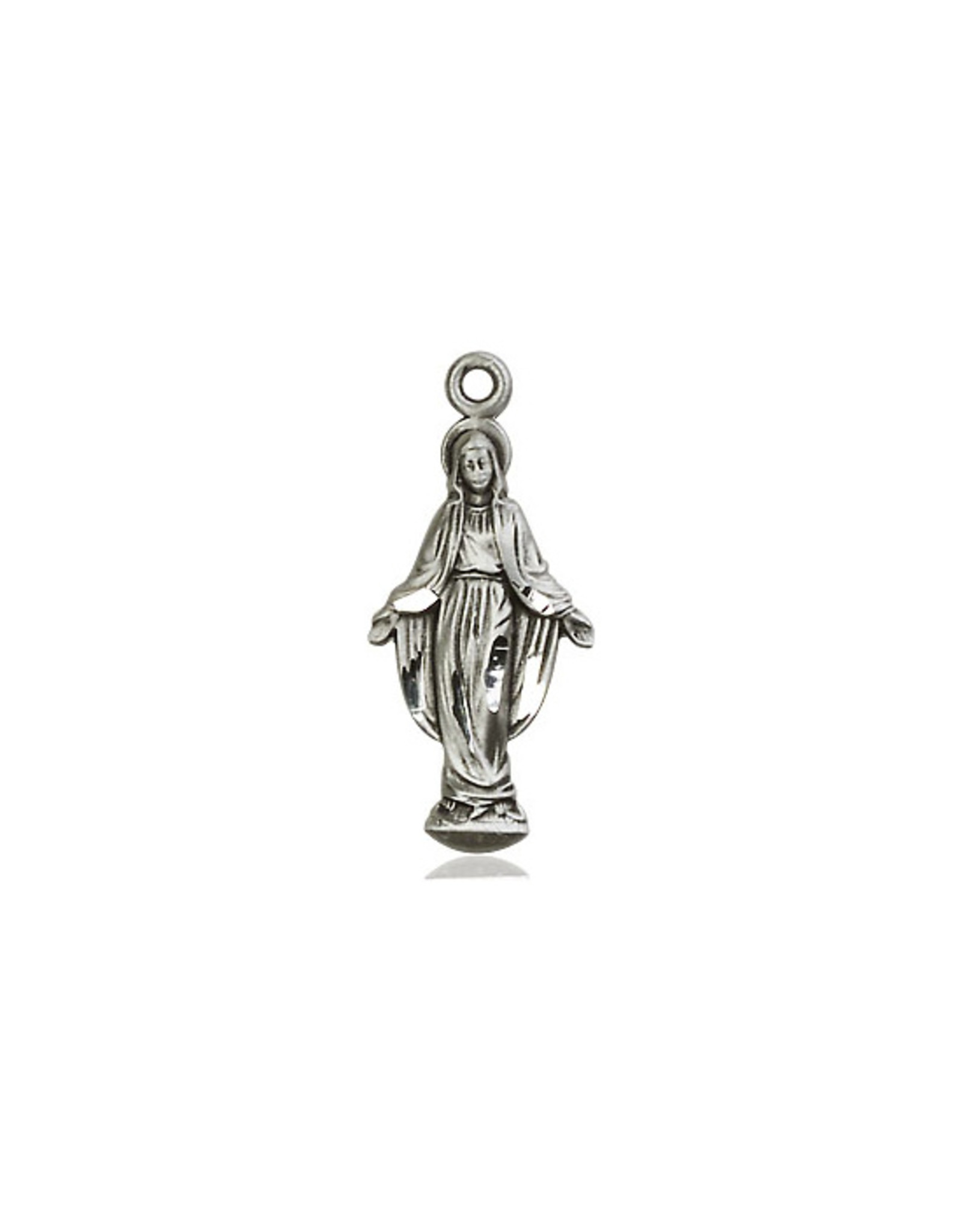 Bliss Miraculous Medal - Figure, Sterling Silver