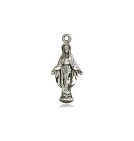 Bliss Miraculous Medal Figure, Sterling Silver