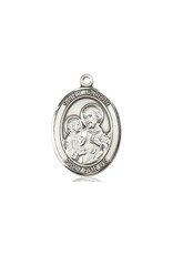 St. Joseph Medal, Oval, Sterling Silver 8058SS